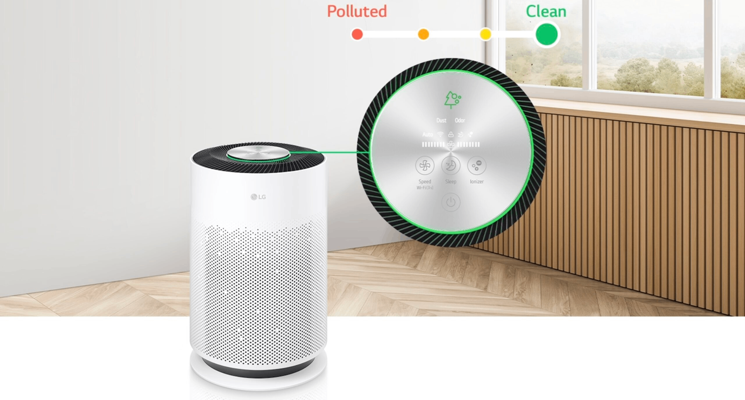 Bring air quality to light